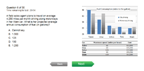 numerical test screenshot