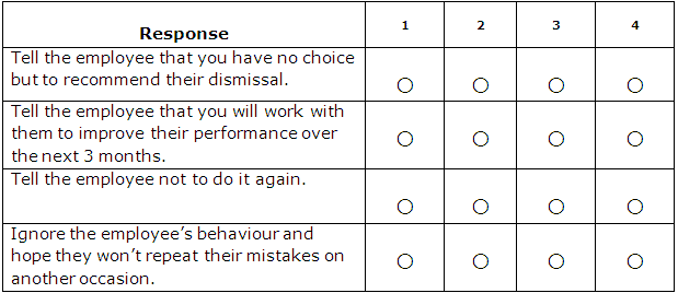 situational judgement test 4.3