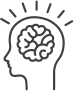 icon brain idea
