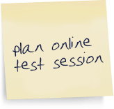 plan your test session