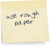 rough paper