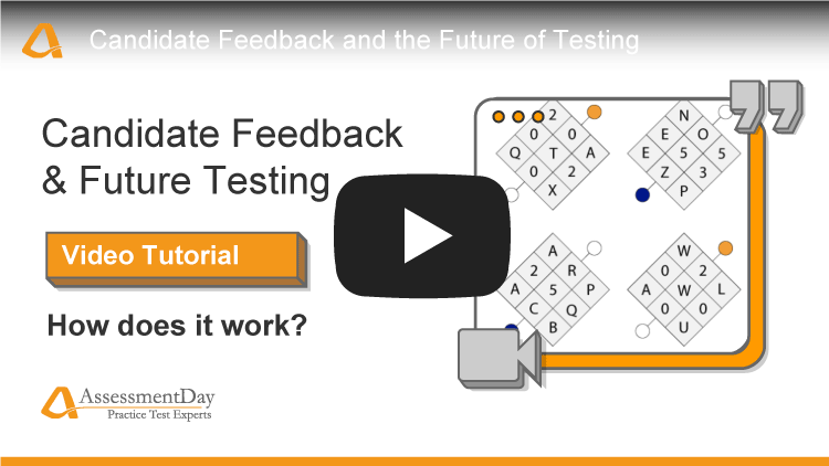 candidate feedback and the future of testing youtube video screenshot