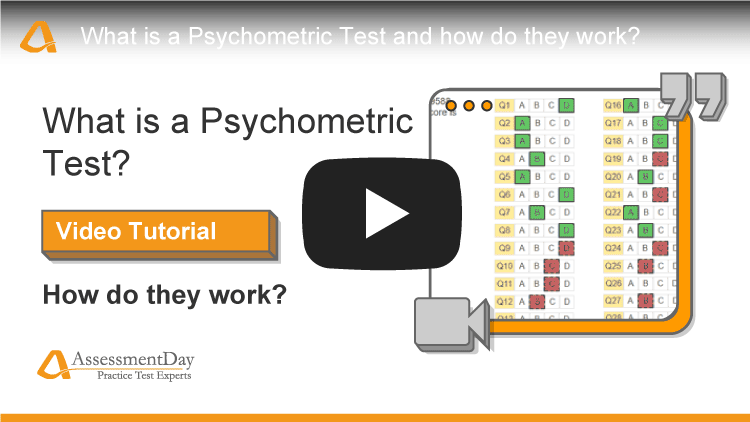 what is a psychometric test video thumbnail